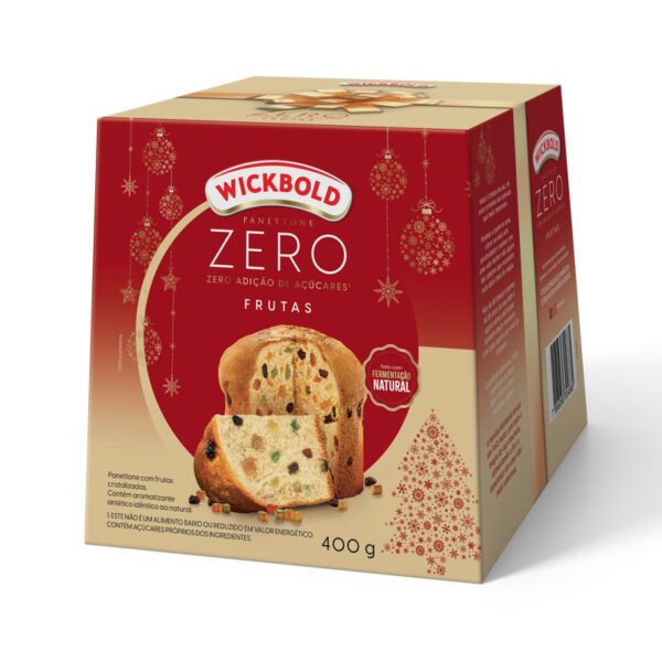 Panettone Wickbold Frutas Zero 400g